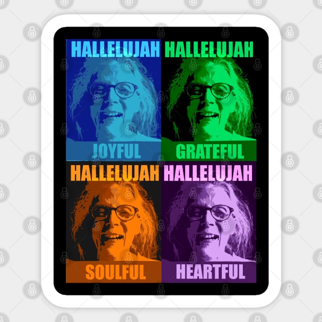 Hallelujah Pixie Sticker by SherringenergyTeez